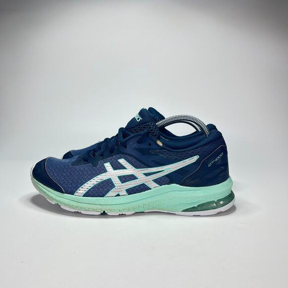 ASICS GT-1000 10 GS Thunder Blue Pure Silver Men Size 7 Running Sketchers - Picture 4 of 11